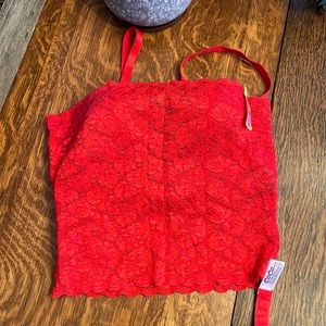 CoCo Red Lace Bustier